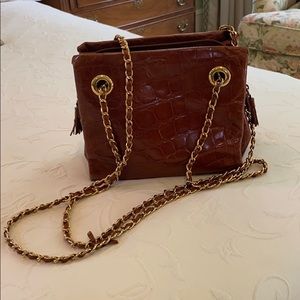 Talbots leather handbag